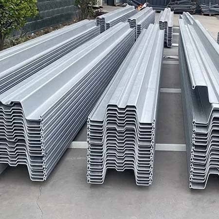 Frp sheet pilingКомпозитного шпунта типа U