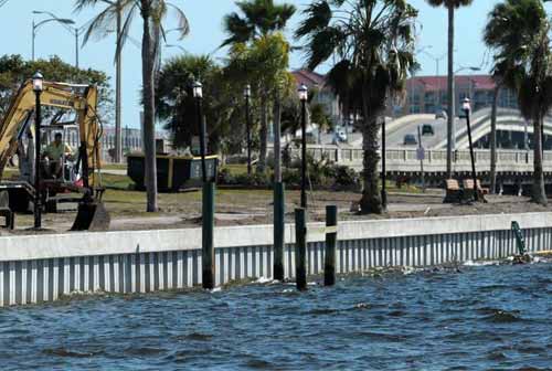 vinyl seawalls