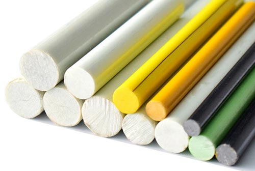 solid fiberglass rods