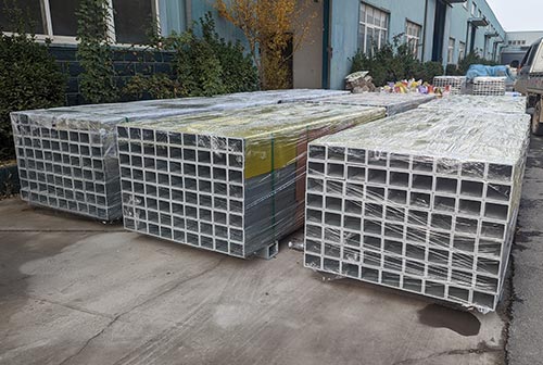 Fiberglass square tube
